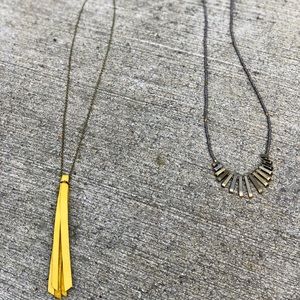 BUNDLE • • two necklaces!